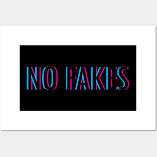 No Fakes Posters and Art